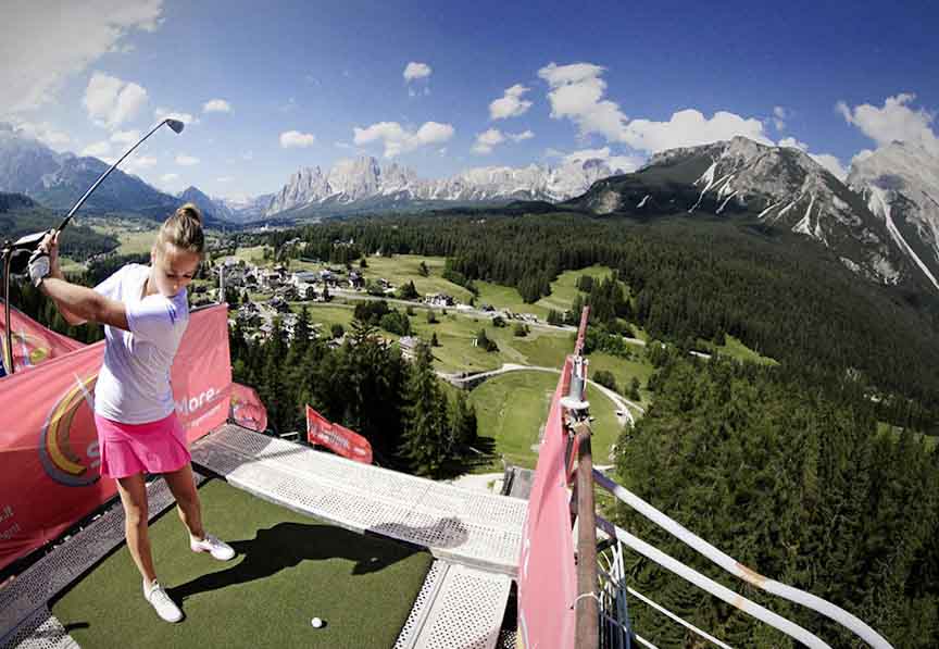 IN CITY GOLF: IL RITORNO DELL’AVVICINENTE TORNEO GOLFISTICO A CORTINA D’AMPEZZO