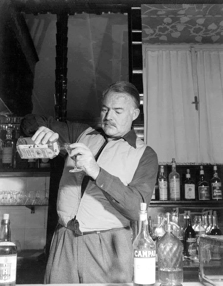 Ernest Hemingway_caffè Genzianella_Cortina d’Ampezzo